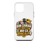 Bon Courage pour Le Boulot Moi Ça Devrait Aller Coque pour iPhone 12 Mini
