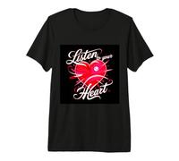Bon cœur Disant des listes de Texte à Votre cœur T-Shirt Haut de Gamme