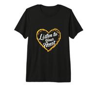 Bon cœur Disant des listes de Texte à Votre cœur T-Shirt Haut de Gamme