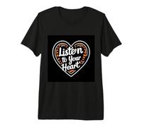 Bon cœur Disant des listes de Texte à Votre cœur T-Shirt Haut de Gamme