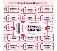 Bon de réduction et tampon pour couple, Livre de bons de réduction pour petit ami, Bon de réduction pour anniversaire de petit ami, Cadeau d'anniversaire, Cadeau de couple, Cadeau surprise pour l'être