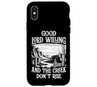 Bon Dieu Le Veut et Le ruisseau ne Monte Pas Coque pour iPhone X/XS