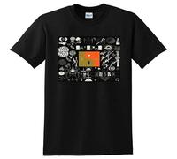 Bon Iver 22 A Million Or Men's T-Shirt Unisex Black Men Tees XL