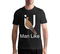 Bon IVER Men's Basic Graphic T-Shirt Tops Manches Courtes(Large)