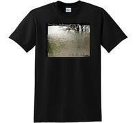 Bon IVER T Shirt for Emma Forever ago Album Cover Tee Manches Courtes(Medium)