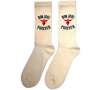 Bon Jovi Forever Band Logo Terry Chaussettes Size One Size