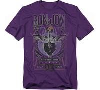 Bon Jovi - "Keep The Faith" T-shirt Homme/Femme Unie TV20687 (XL) (Violet)