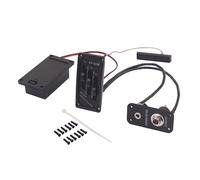 Bon kit de micros de violon électrique avec tonalité et double ports pour améliorer la sortie du préampli de violon