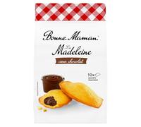 BON. MAM. - Madeleines moelleuses au cœur fondant de chocolat, douceur gourmande (Sachet 300g - 10 pièces) - Lot de 3 - vendu par Lot