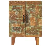 Bon marché * Buffet sculpté à la main 55x30x75 cm bois massif récupération FR284