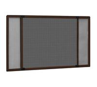 Bon marché - Moustiquaire extensible pour fenêtres Marron (75-143)x50 cm plds892272