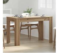 Bon marché * Table à manger - JILL'S Table cuisine - chêne artisanal 120x60x76 cm bois d'ingénierie FR8013