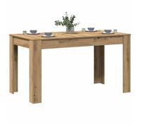 Bon marché * Table à manger - JILL'S Table cuisine - chêne artisanal 140x74,5x76 cm bois d'ingénierie FR7810