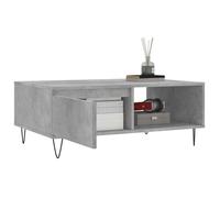 Bon marché * Table centre salon - UU - Table basse - gris béton 90x60x35 cm - bois d'ingénierie FR2945