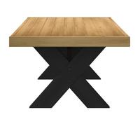 Bon marché * Table centre salon - UU - Table basse - NOAIN pieds en forme de X 120x60x40 cm - massif pin FR3291