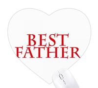 bon père exemple parents Jeux de tapis de souris en forme de coeur