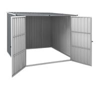 ""Bon plan"" Abri de jardin - JILI HOT - Cabane à outils Gris 195x198x159cm Acier galvanisé Thome4956948