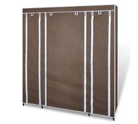 ""Bon plan"" Armoire avec compartiments et tiges 45 x 150 x 176cm Marron Thome3381238