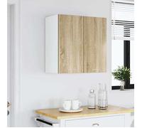 ""Bon plan"" Armoire suspendue - JILI HOT - Placard Meuble de Cuisine - Chêne sonoma 60x31x60cm Aggloméré Thome7478226