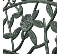 ""Bon plan"" Banc de jardin - JILI HOT - 2 sièges - 100cm Aluminium coulé Vert - Pour extérieur/parc Thome4140102