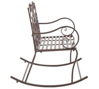 ""Bon plan"" Banc de jardin - JILI HOT - 2 sièges - 104cm Fer Marron antique - Pour extérieur/parc Thome9842272