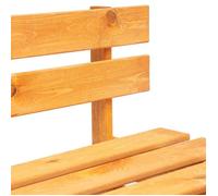 ""Bon plan"" Banc palette de jardin - JILI HOT - 2 sièges - - Bois marron miel - Pour extérieur/parc Thome9744738