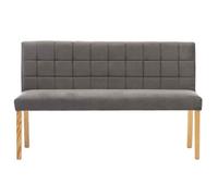 ""Bon plan"" Banquette - JILI HOT - Banc 140cm Gris Velours Pour Entrée/Couloir Thome4920455