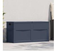 ""Bon plan""Boîte de rangement de jardin - Pour terrasse - Coffre de Stockage - 320 L Noir FR15845227814