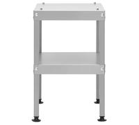 ""Bon plan"" BQ portable d'extérieur - JILIHOT - Table pour fumoir à four 40x28x44,5cm acier galvanisé - Pour Terrasse/jardin