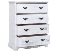""Bon plan"" Buffet bahut vaisselier - JILI HOT - Armoire à tiroirs - Blanc 60x30x75cm Bois - commode Salon/Cuisine Thome1220542