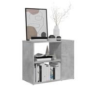 ""Bon plan"" Buffet bahut vaisselier - JILI HOT - Armoire latérale Gris béton 60x30x50cm Aggloméré - commode Salon/Cuisine