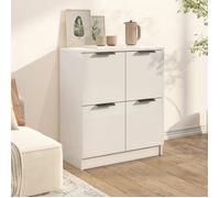 ""Bon plan"" Buffet bahut vaisselier - JILI HOT - Buffet Blanc 60x30x70cm - Bois d'ingénierie - commode Salon/Cuisine Thome6389545