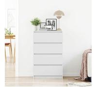 ""Bon plan"" Buffet bahut vaisselier - JILI HOT - Buffet Blanc 60x35x98 5cm - Bois d'ingénierie - commode Salon/Cuisine Thome1869873