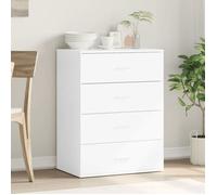 ""Bon plan"" Buffet bahut vaisselier - JILI HOT - Buffet blanc 60x39x80cm - Bois d’ingénierie - commode Salon/Cuisine Thome8812512