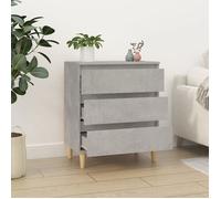""Bon plan"" Buffet bahut vaisselier - JILI HOT - Buffet Gris béton 60x35x70cm - Bois d'ingénierie - commode Salon/Cuisine