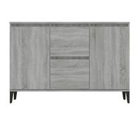 ""Bon plan"" Buffet bahut vaisselier - JILI HOT - Buffet Sonoma gris 104x35x70cm - Bois d'ingénierie - commode Salon/Cuisine
