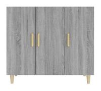 ""Bon plan"" Buffet bahut vaisselier - JILI HOT - Buffet sonoma gris 90x34x80cm - Bois d'ingénierie - commode Salon/Cuisine