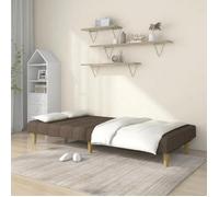 ""Bon plan"" Canapé-lit - JILI HOT - Canape droit convertible à 2 places taupe tissu - Pour salon/Bureau Thome5680482