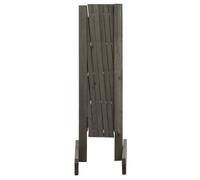 ""Bon plan"" Clôture en treillis de jardin - JILIHOT - treillis de jardin/clôture de cour Gris 120x60cm - Bois de sapin Thome5104416