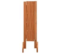 ""Bon plan"" Clôture en treillis de jardin - JILIHOT - treillis de jardin/clôture de cour Orange 120x60cm - Bois de sapin