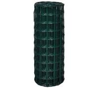 ""Bon plan"" Clôture euro - JILIHOT - Clôture en grillage Acier 25 x 1,0 m Vert - Pour Jardin Thome8642106