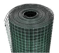 ""Bon plan"" Clôture Résistant - JILIHOT - Grillage acier galvanisé et revêtement en PVC 10x1 m vert - Pour jardin Thome6908381