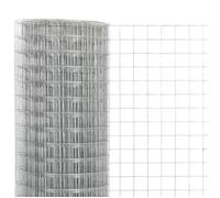 ""Bon plan"" Clôture Résistant - JILIHOT - Grillage pour volière acier galvanisé 10x0,5 m argenté - Pour jardin Thome7673169