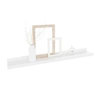""Bon plan"" Console au Mur - JILI HOT - Étagères murales - 2 pcs - Blanc brillant 60x9x3cm - Pour salon/chambre Thome1160978