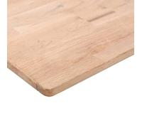 ""Bon plan"" Console au Mur - JILI HOT - Panneau d'étagère 40x20x1,5cm - Bois de chêne massif non traité - Pour salon/chambre