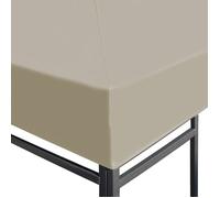 ""Bon plan"" Couverture de dessus de belvédère 310 g/ m² 4x3 m Beige Thome7417708