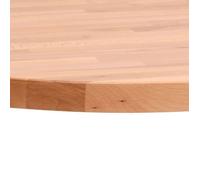 ""Bon plan"" Dessus de table Plateau pour table - JILI HOT - Ø40x4cm rond - Bois massif de hêtre Thome8291225