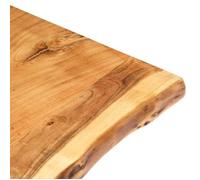 ""Bon plan"" Dessus de table Plateau pour table - JILI HOT - - Bois d'acacia massif 118x(50-60)x2,5cm Thome1816354