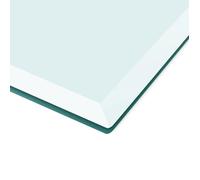 ""Bon plan"" Dessus de table Plateau pour table - JILI HOT - carré en - Verre trempé 700 x 700 mm Thome6729919