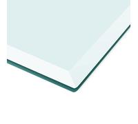""Bon plan"" Dessus de table Plateau pour table - JILI HOT - carré en - Verre trempé 800 x 800 mm Thome8380042